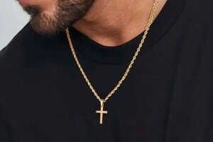 Золотий чоловічий ланцюжок Reytel