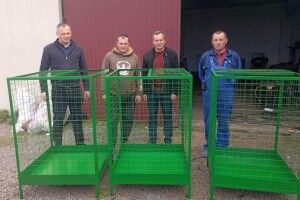 В селах Ратнівської громади вже встановили понад сотню контейнерів для сортування сміття