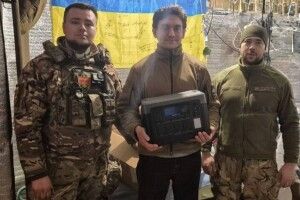 Громада на Волині передала на фронт допомогу від фінських партнерів
