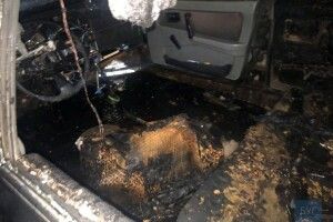 Вночі у місті на Волині згорів автомобіль