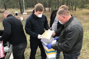 Амбулаторія в Тинному на Сарненщині, де спалах коронавірусу, працює в умовах надзвичайної ситуації
