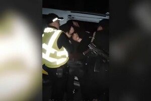 На Волині вночі затримали дебошира-ухилянта