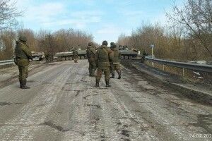 Сумщиною пересувається ворожа військова техніка, йдуть бої 