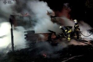 На Волині вночі у пожежі загинув чоловік, ще один – травмувався