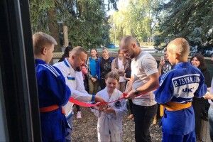 У селі на Волині відкрили оновлену спортивну залу для дзюдо (Відео)