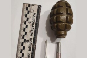 У волинянина в сейфі серед зброї виявили гранату