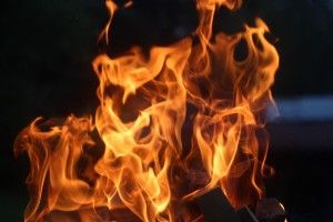 Селом посунув дим: на Горохівщині горіла хата