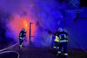 У селі під Луцьком горів магазин (Фото)