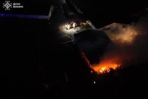 Чому на Волині пожежники мчали у село Лище