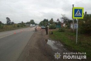 Волинянка на переході потрапила під колеса мотоцикла