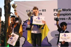 10-річний шахіст з Трускавця на чемпіонаті світу втер носа росіянину