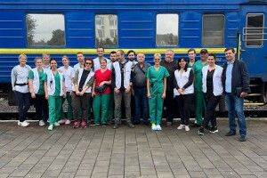На Волинь «Лікарі без кордонів» евакуювали 26 людей із зони бойових дій