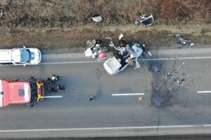На Волині внаслідок зіткнення вантажівки та легковика травмувалися двоє чоловіків