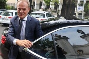 Польського політика Дональда Туска позбавили водійських прав