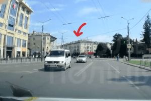 У Луцьку неповнолітній керманич без прав вирішив проїхатись містом (Відео)