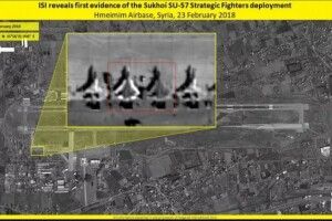 Ізраїльська розвідка «засікла» у Сирії новітні російські винищувачі Су-57