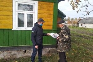 У Шацьку пожежники нагадали, як топити грубки