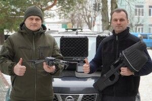  Волинська Національна гвардія отримала необхідне обладнання для боротьби з ворогом