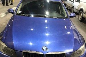 Викрадена у Латвії автівка далеко не заїхала