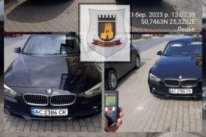 У Луцьку водій припаркувався «під носом» у муніципалів і поплатився за нахабність