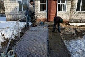 У Турійській громаді медичні заклади обладнали пандусами (Фото)