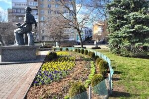 Ковель розцвітає: в парках працюють над дизайном квіткових композицій  