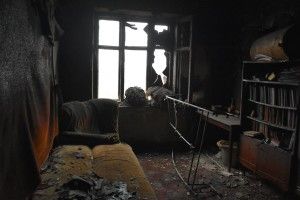  14-та окрема механізована бригада показала жахливі фото обстріляних ворогом житлових будинків