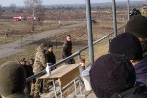 На Рівненський військовий полігон прибув президент Зеленський