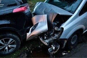 У Луцьку за ніч патрульні оформили дві ДТП з нетверезими водіями