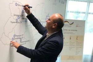 Голова Любешівської громади  Олег Кух підписав угоду про співпрацю у міжнародному проекті