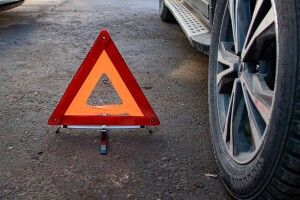 На Волині патрульні розшукали водія, який утік із місця ДТП