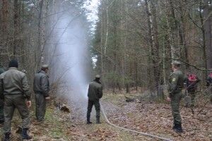 Пожежну ситуацію оцінювали з допомогою квадроцикла