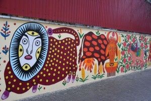 У Луцьку до дня народження відомої художниці Марії Приймаченко відкрили мурал