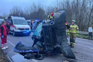 У Луцькому районі зіткнулися Volkswagen та вантажівка DAF: є постраждалі 