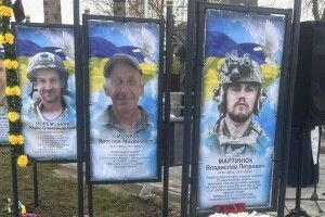 У громаді на Волині освятили нові банери на Алеї Героїв