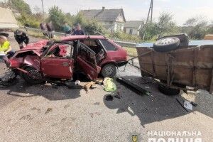 У Турковичах зіткнулися ВАЗ і ГАЗ (фото)