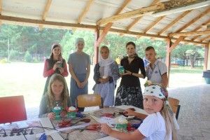 Діти переселенців і з особливими потребами прийняли Таїнства Сповіді і Причастя