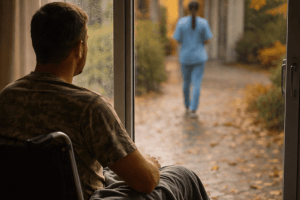 Кроки в лікарняному коридорі