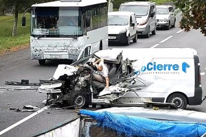 З’явилося відео моторошної аварії у Луцькому районі
