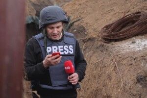Російські окупанти поранили військкора Андрія Цаплієнка: на щастя, народився в сорочці