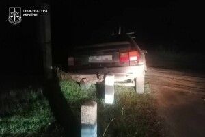 На Волині п’янющий поліцейський зі столиці збив на авто двох пішоходів