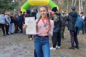 Юна горохівчанка привезла нагороду зі спортивних змагань