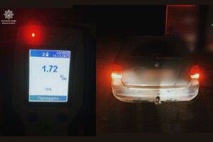 У Луцьку затримали п'яного водія, що літав по «зустрічці»