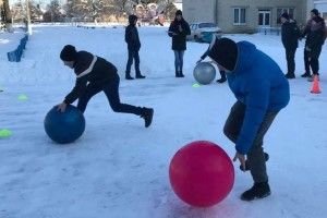 Спортивне свято для дітей з вадами зору у Луцькому районі