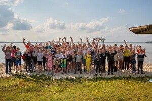В інтеграційному центрі «Замлиння» оздоровлювались діти волинських прикордонників