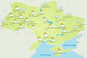 Погода: в останній день зими – до +12! (Карти гідрометеоцентру)