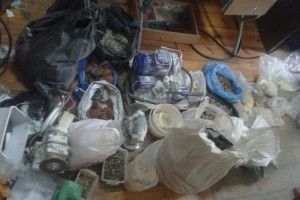 На Волині у підпільному цеху вилучили понад 65 кг бурштину