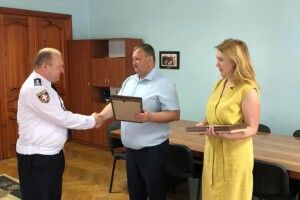 З нагоди професійного свята відзначили правоохоронців Рожищенщини