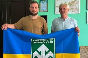 На Волині громада отримала дарунок із фронту
