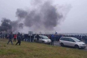Ті, хто палив шини на кордоні з Польщею, будуть покарані?